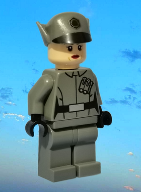 乐购星球大战7原力觉醒人仔帝国军官 sw665 sw662 75104女军官