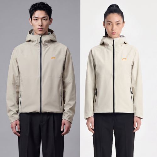 一汽奔腾汽车工作服硬壳冲锋衣