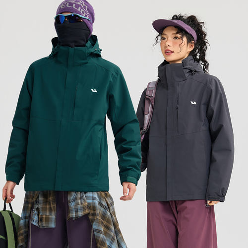 理想汽车工作服冬季冲锋衣