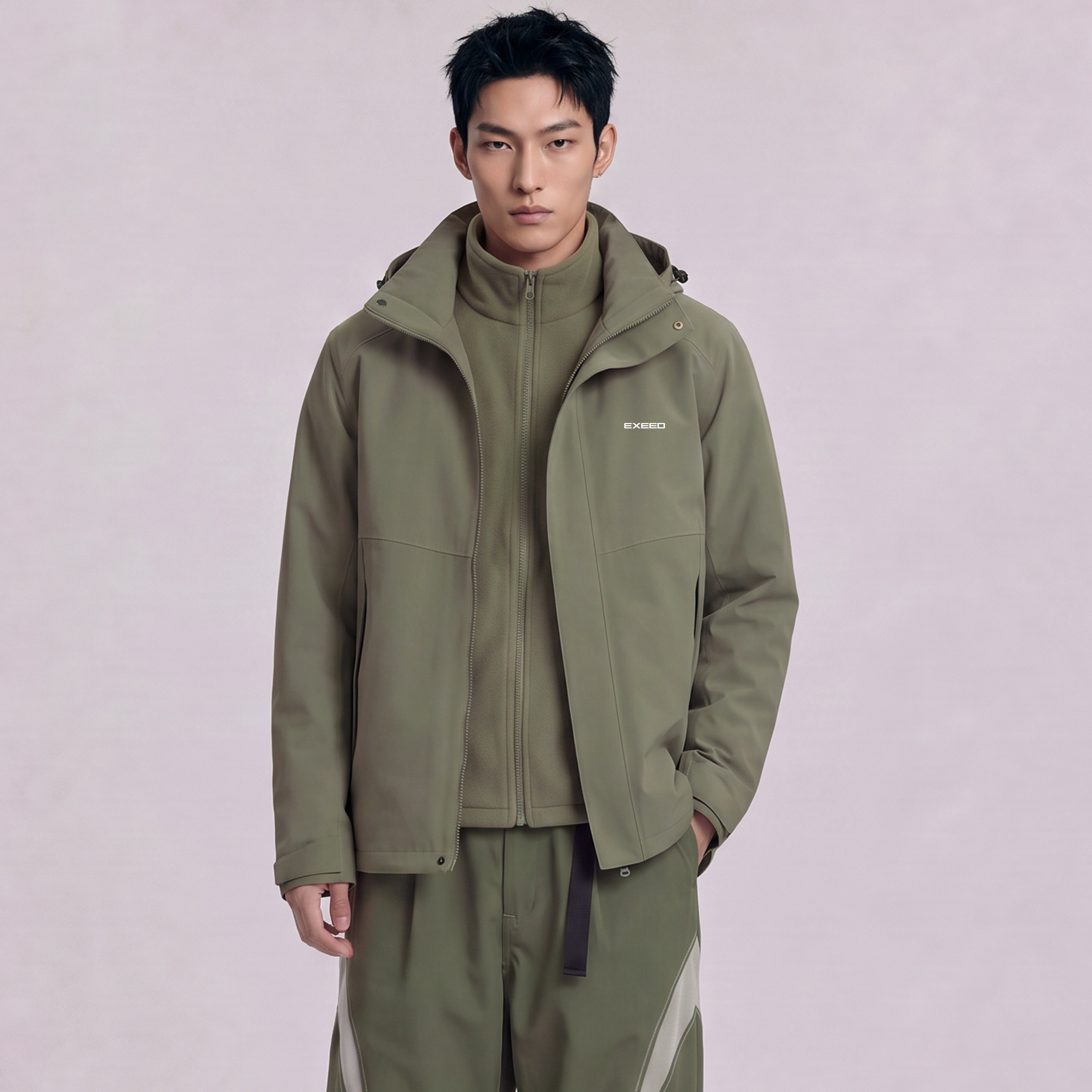 EXEED星途汽车工作服冲锋衣新能源4S店男女秋冬季工装厂服外套定