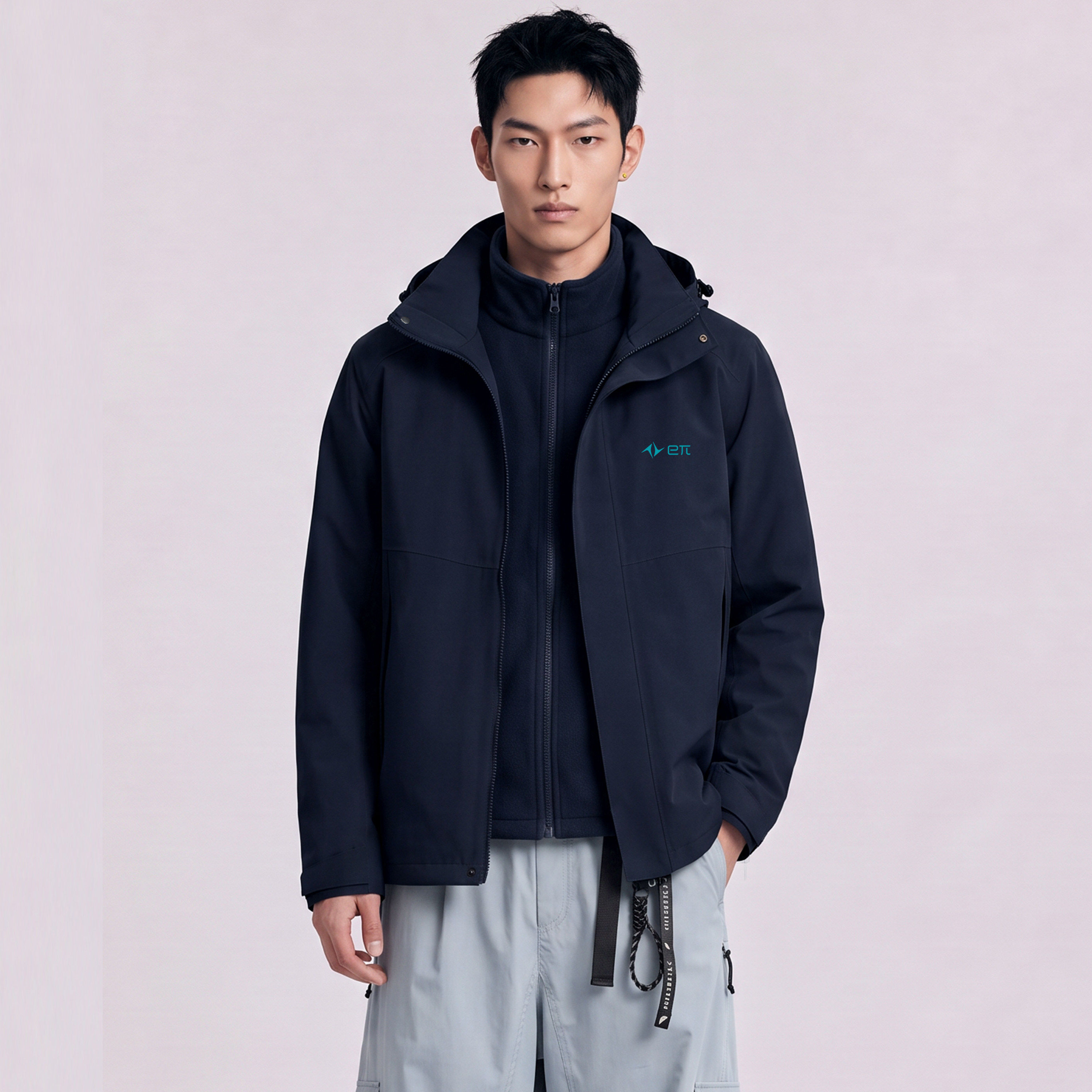 适用奕派汽车工作服冲锋衣新能源4S店男女秋冬季工装厂服外套定