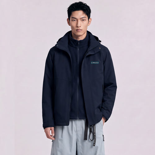 领克汽车工作服冲锋衣