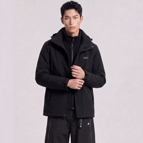适用奥迪汽车工作服冲锋衣