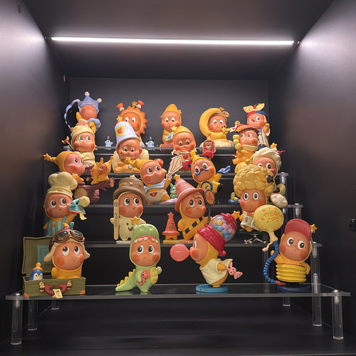 亚克力盲盒收纳展示架可一件定制