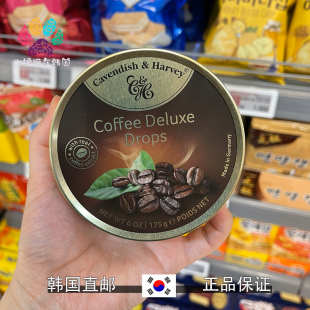 韩国直邮嘉云糖铁盒礼盒装咖啡硬糖伴手礼送女朋友情人节礼物175g