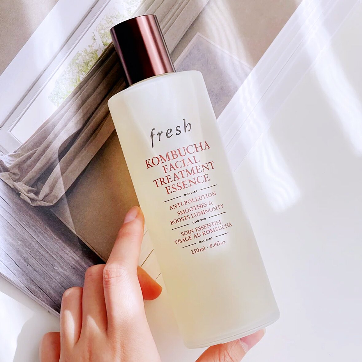 fresh/馥蕾诗红茶水抗污染精华水150/250ml 保湿润肤改善暗沉