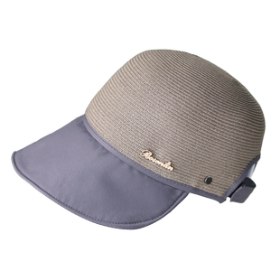 帽子女款夏季防晒宽檐遮阳鸭舌帽2025新款时尚洋气太阳帽凉帽草帽