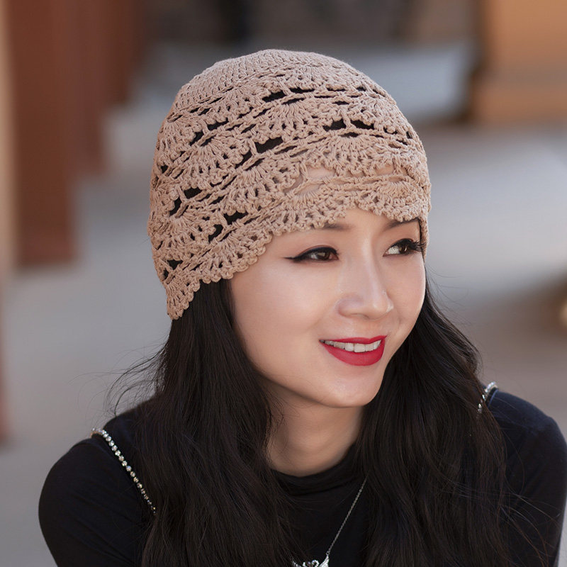 毛线勾花帽子价格 毛线勾花帽子图片 星期三