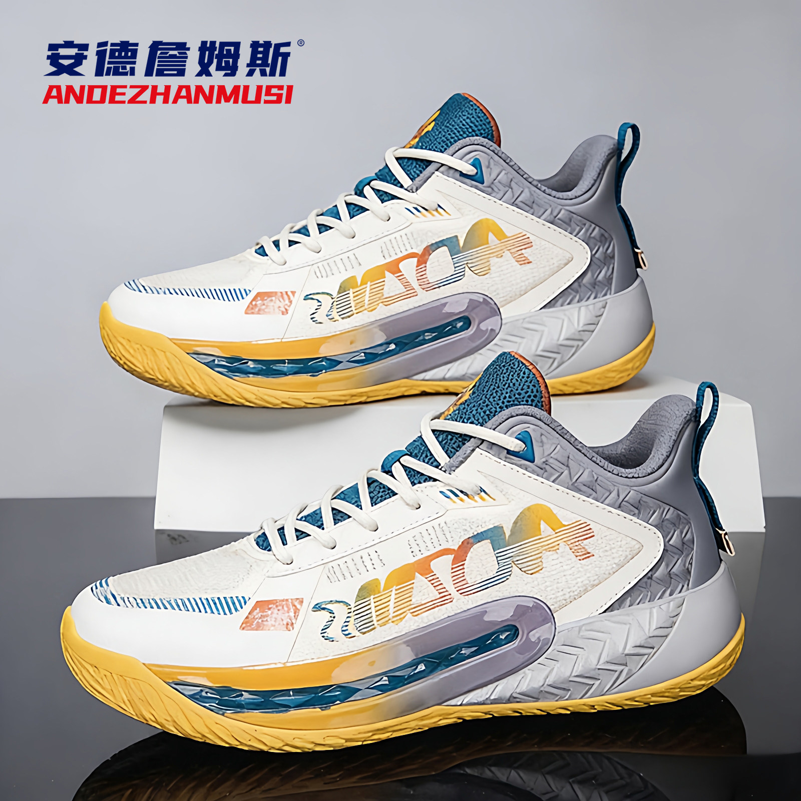 2026新款气垫篮球鞋男正品专业缓震实战球鞋学生青少年运动鞋男款
