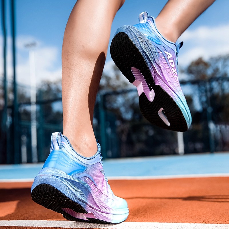 全掌碳板跑鞋男2025新款冬季运动鞋男女款学生透气超轻减震跑步鞋