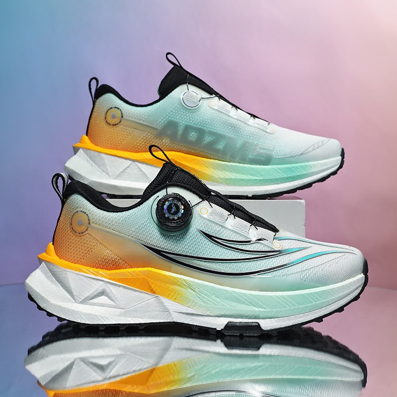 安德詹姆斯跑步鞋男款2026新款轻便减震软底青少年学生运动鞋厚底