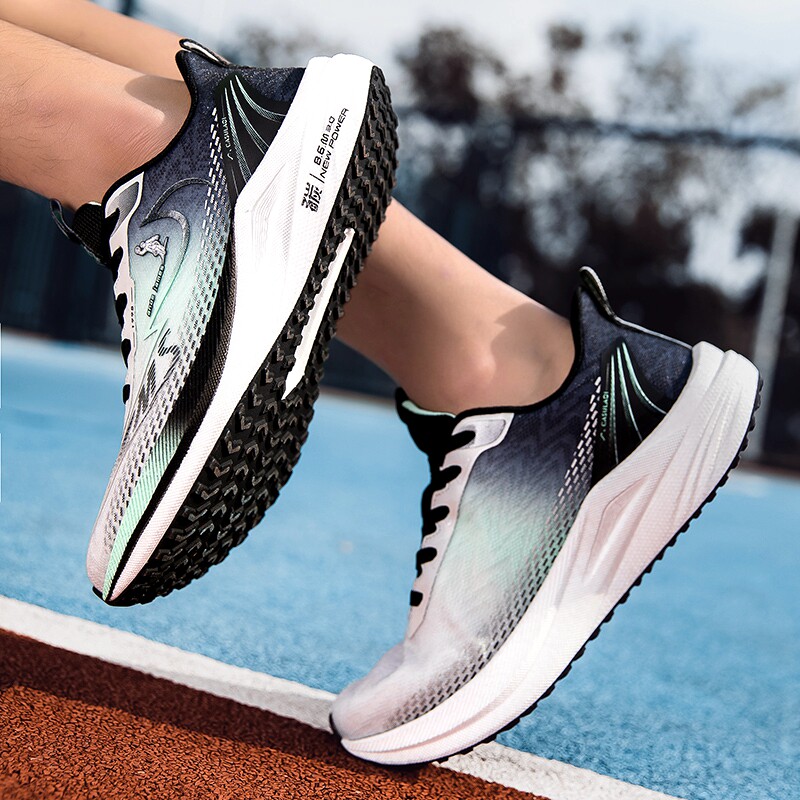 碳板跑鞋男网面透气运动鞋2026新款青少年学生超轻减震专业跑步鞋