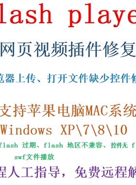 4399游戏摩尔庄园Flash Player Win10\7\8\苹果Mac浏览器网页插件
