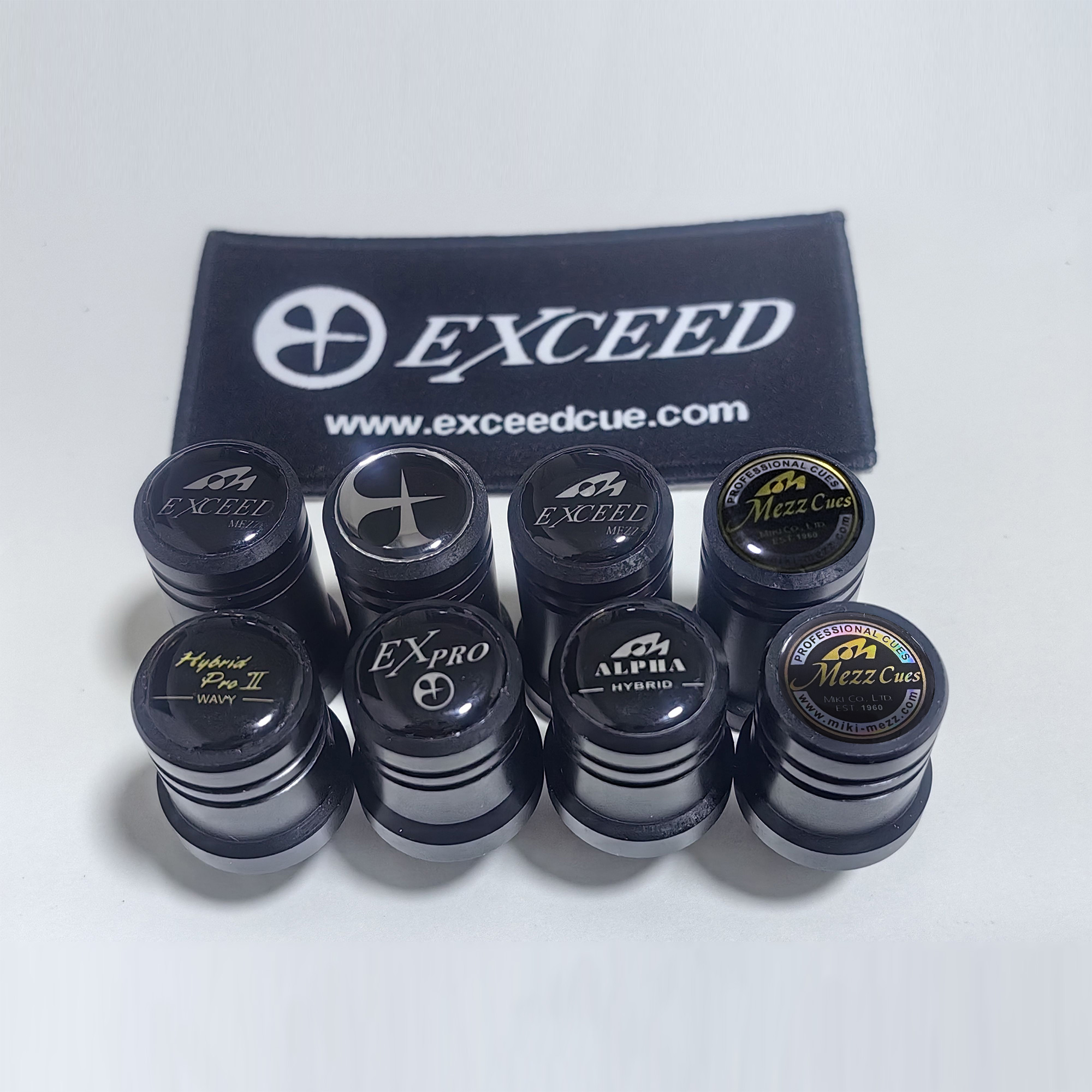 美兹台球杆专用exc中轮保护套高端保护帽一代二代可选耐用美观