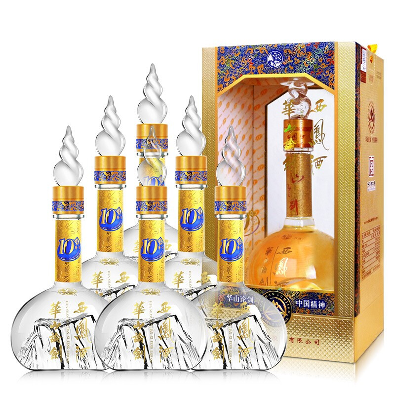 西凤酒52度华山论剑500ml礼盒