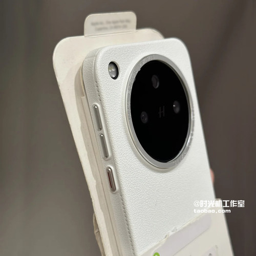 白月光颗粒磨砂PC荔枝纹金属大孔