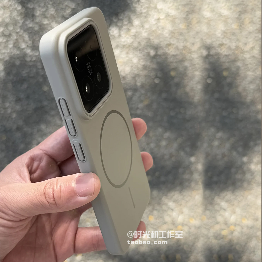 极简钛灰线条圈磁吸壳适用华为Mate70手机壳Pura70Ultra肤感荣耀300/Magic7无线充电mate60pro+硬p50/p40套30