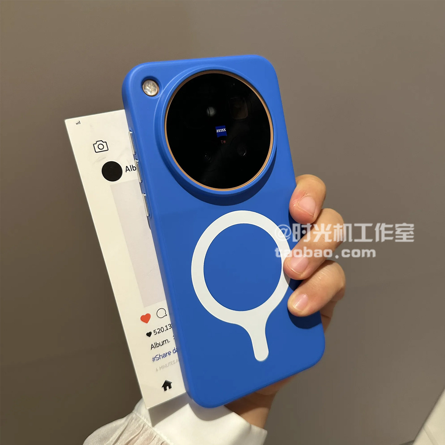 适用vivoX500Promax撞色磁吸硬壳