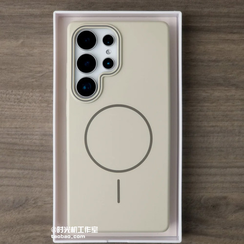 简柔Beast同款细圈磁吸壳适用三星S25Ultra/s24ultra手机壳无线充电S25+/S23Ultra轻薄亚克力22/21抗指纹硬壳