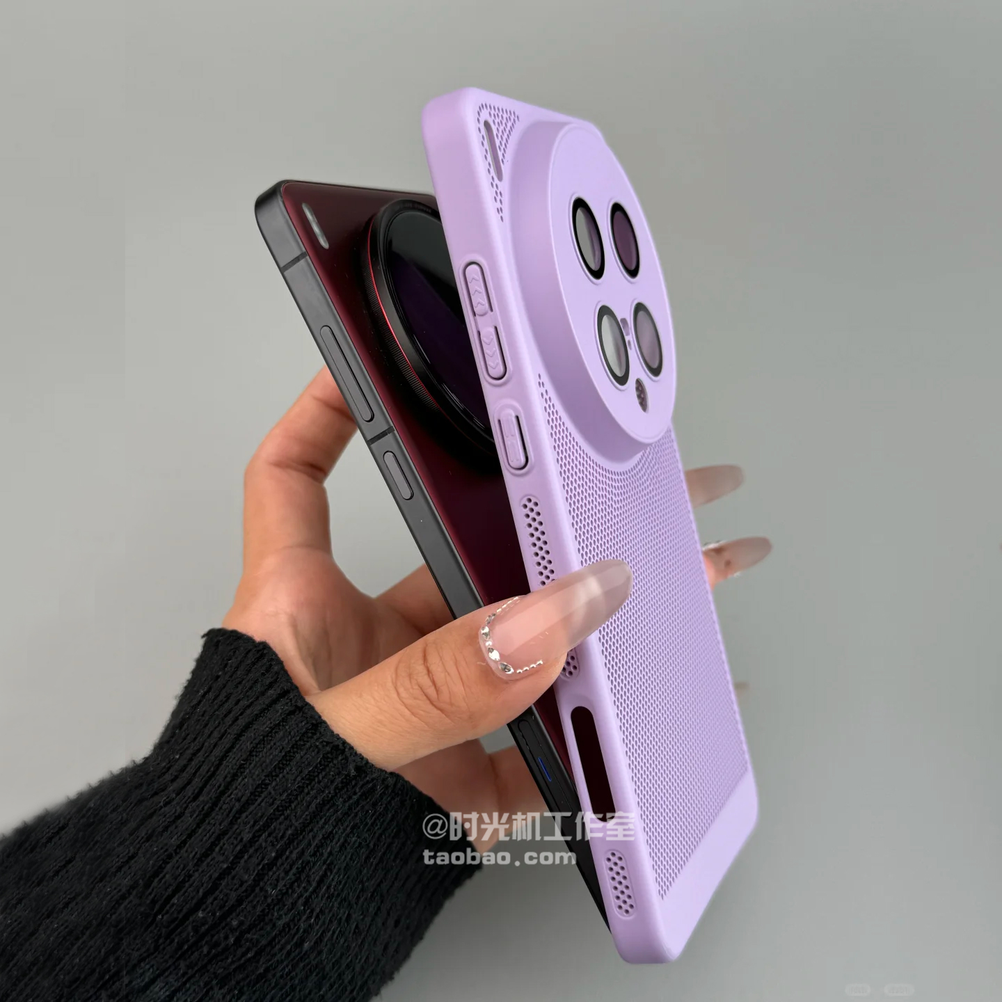适用vivox200s镂空网洞散热壳PC