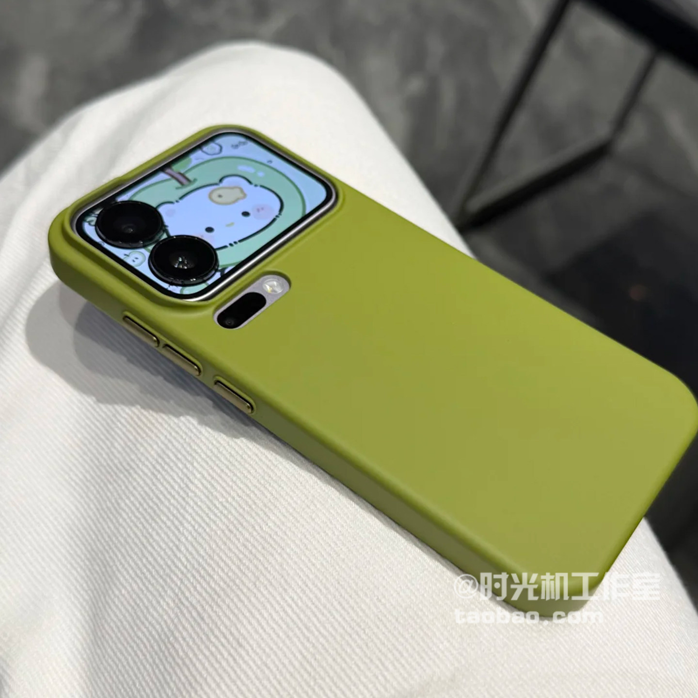 抹茶绿金属框肤感纯色适用小米17手机壳Xiaomi17Promax保护套15/14大孔镜头m13独立按键高级感小众男女PC硬壳