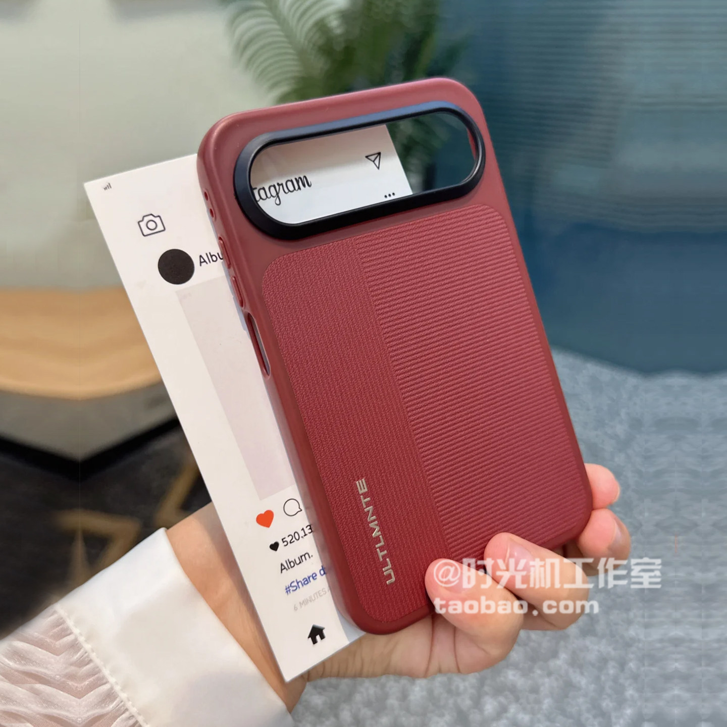 适用华为PuraXView素皮磁吸壳PC