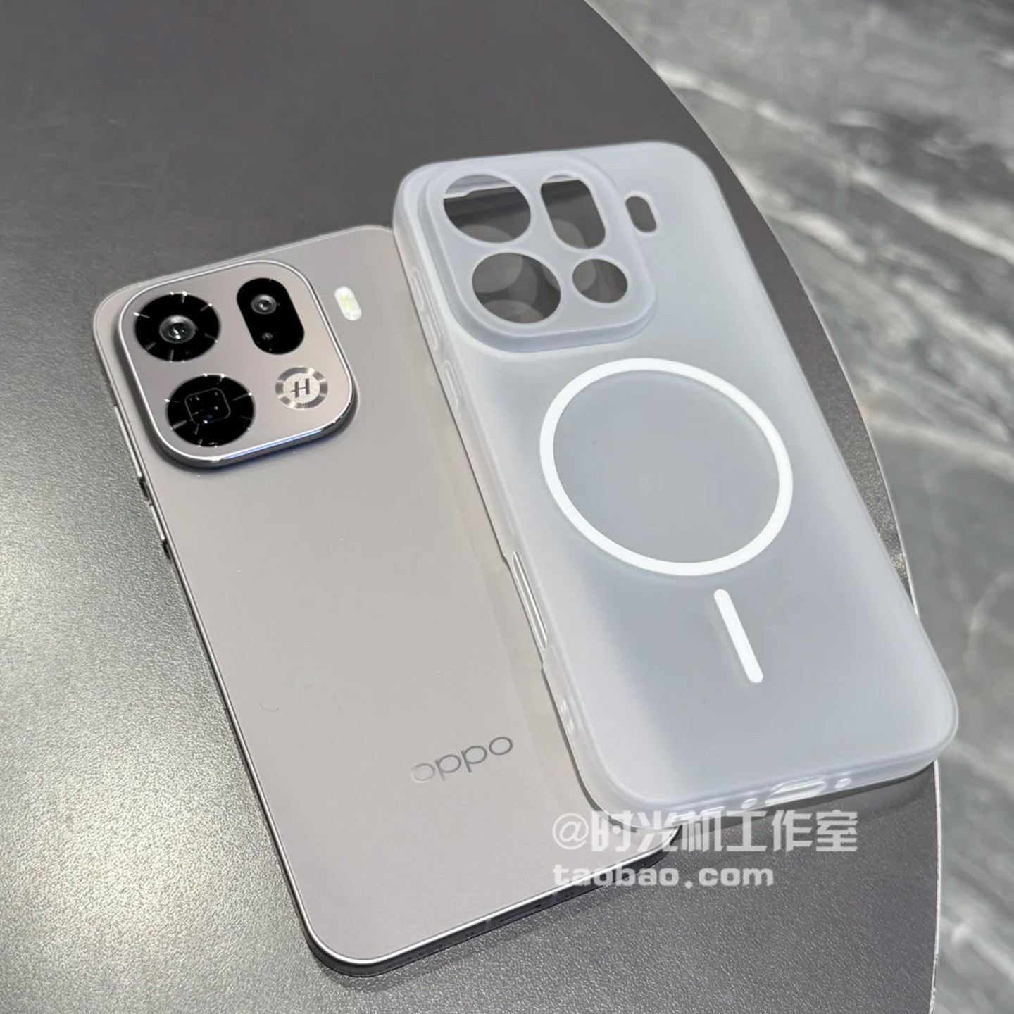 冰雾肤感防指纹细圈磁吸壳适用OPPOFindx9手机壳Reno15透明白14/13Pro全包镜头X8s套X7Ultra简约男女一加Ace6