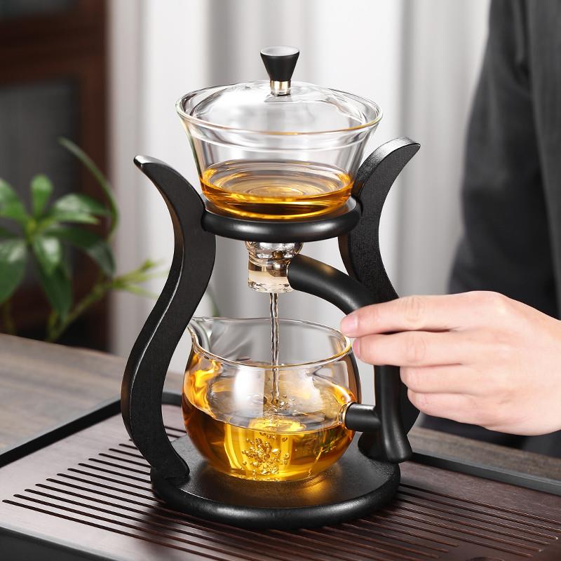 泡茶壶组合茶具套装玻璃半全自动懒人家用感应冲泡茶神器功夫茶杯