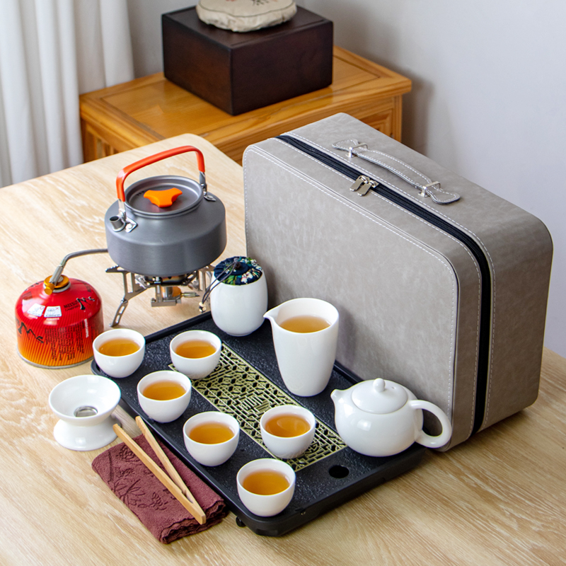 户外旅行茶具套装露营车载便携式
