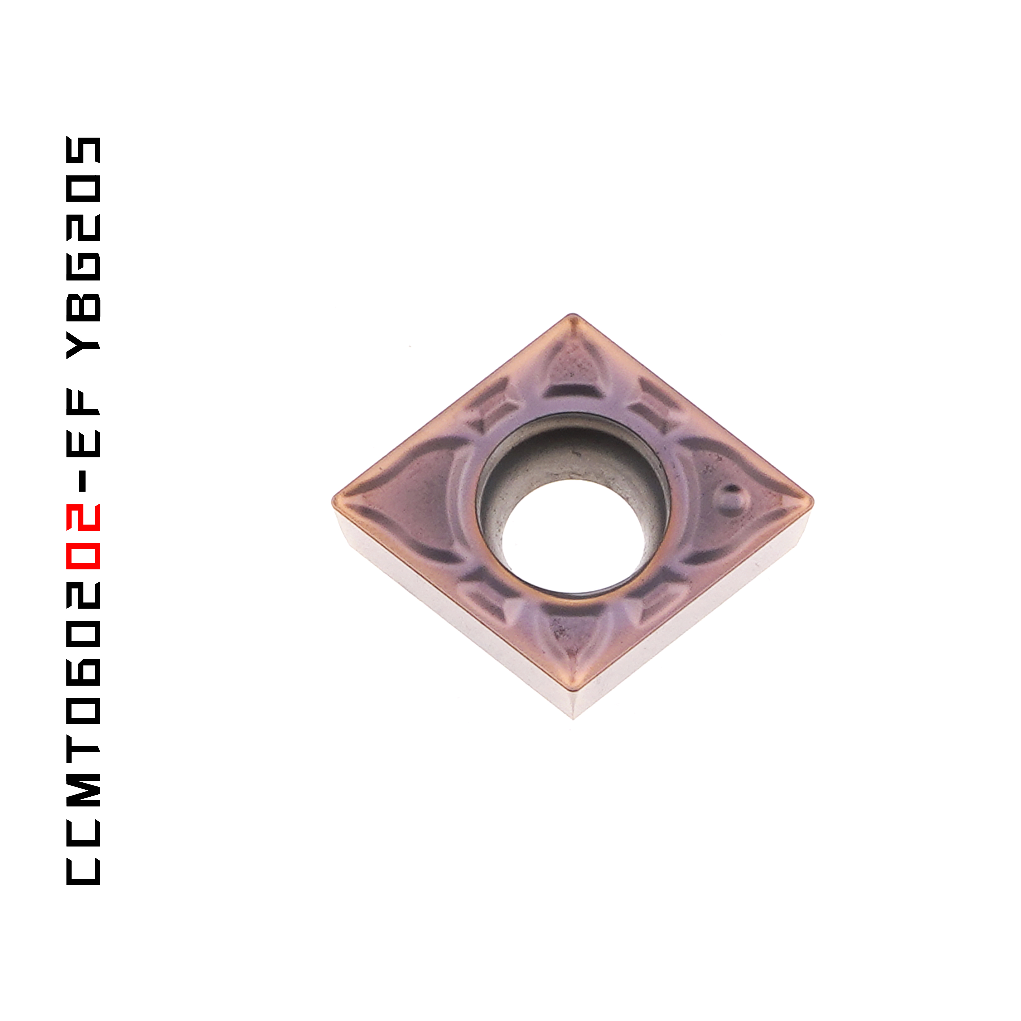数控车刀片 CCMT060202-EF YBG205刀尖R0.2