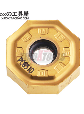 克罗伊/KORLOY数控铣刀片ONMX080608-MF PC6510 8角刀片