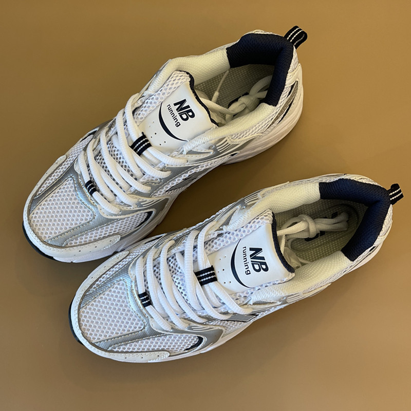 新款名百伦530运动鞋女鞋厚底老爹鞋26春夏百搭透气网跑步鞋男鞋