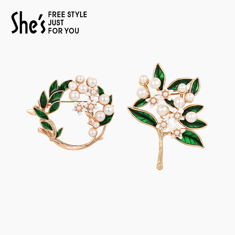 shes茜子时尚高级感胸针