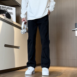 抖音美式做旧破坏直筒工装裤男伐木裤休闲裤K1006P6598，男装工装外套，星座1102
