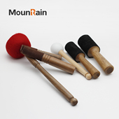 尼泊尔颂钵钵棒水晶钵佛音钵减压铜钵棒静心瑜伽钵碗手工羊毛毡棒