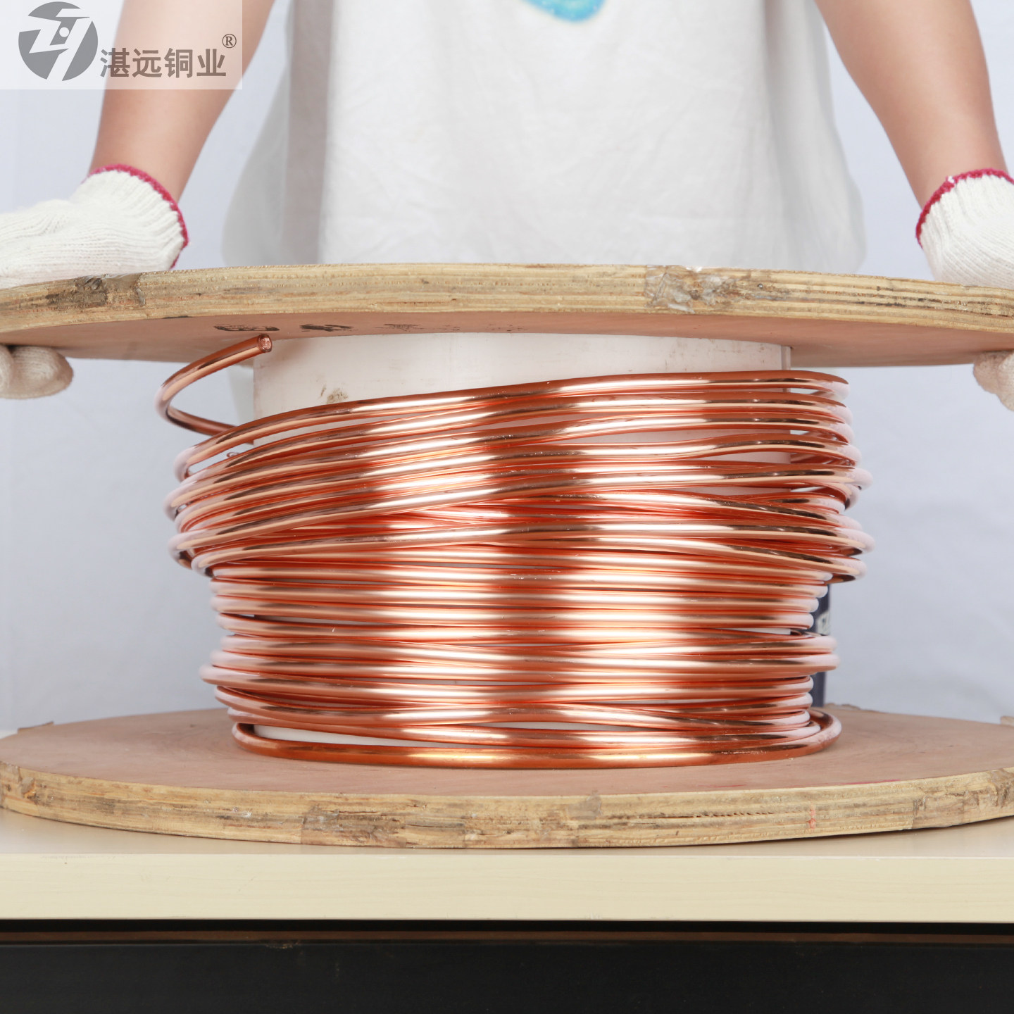 新品T2裸铜直径8毫米纯铜线实心