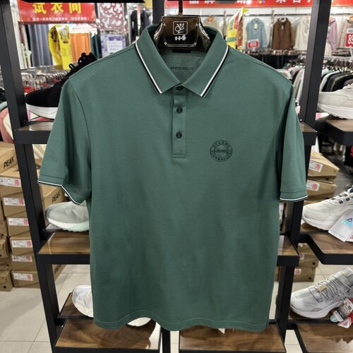 Jeep吉普男式短袖POLO衫休闲商务都市透气吸汗半袖上衣J322199917