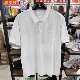男短袖 半袖 POLO衫 纯白色工装 上衣J222199924 休闲刺绣时尚 吉P正品