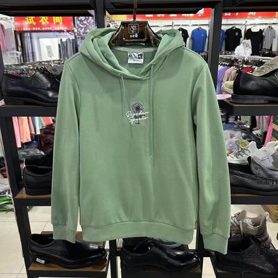 乔丹运动女连帽加绒保暖卫衣帽衫