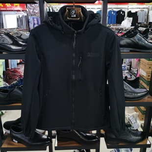 乔丹秋冬新款专柜正品男子加薄夹克上衣外套防风保暖FFD43211401