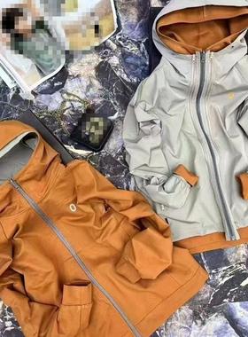 菲玛掂241015正品2024秋季新款两面穿外套真两件冲锋衣连帽女装