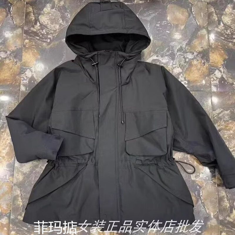 菲玛掂冬季新款派克服棉服女外套