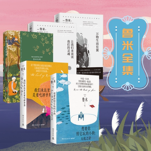 鲁米诗集 鲁米 灵魂 官方正版 万物生而有翼博集天卷 让我们来谈谈我们 在春天走进果园 外国诗歌集 诗