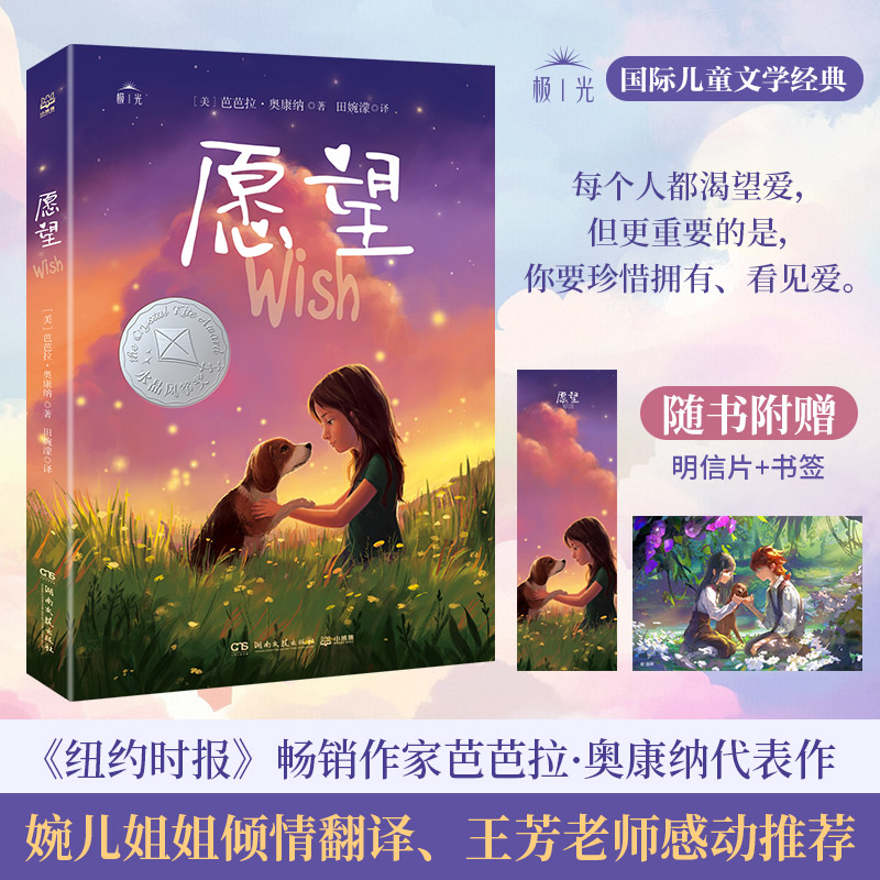 【王芳老师推荐】愿望 芭芭拉·奥康纳 荣获水晶风筝奖、父母选择奖金奖  美亚评论近两万条，长期盘踞《纽约时报》畅销榜