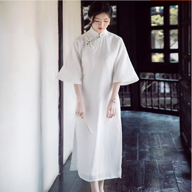 改良旗袍纸样图纸样服装版型裁剪图纸来图cad制版定制样子接来料