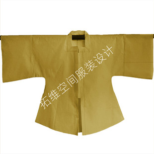 尚衣局纸样版汉服方领半袖裁剪图纸复原版型纸板CAD制版样衣来料