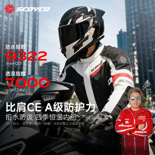 赛羽骑行服CE防护防风防水保暖