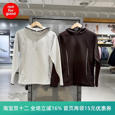 安德玛男子半拉链套头加绒卫衣