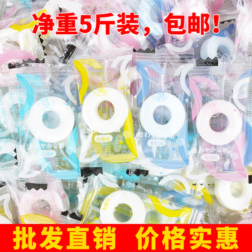 雅造清口含片薄荷糖水果味网红