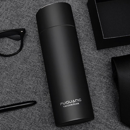 富光保温杯时尚男女士不锈钢免费定制真空茶杯子车载便携过滤水杯